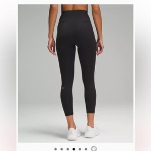 [Lightly used] Lululemon Wunder Train High-Rise Tight with Pockets 25"